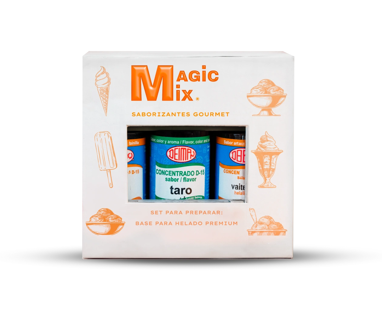 Kit de 6 saborizantes